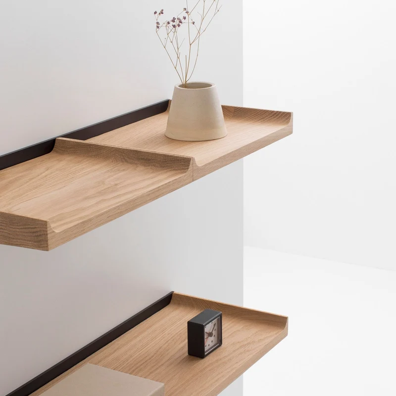 Etagère murale | Chêne massif | 90 cm