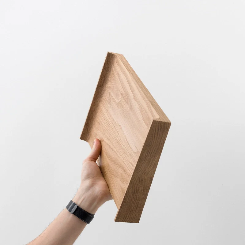 Etagère murale | Chêne massif | 90 cm
