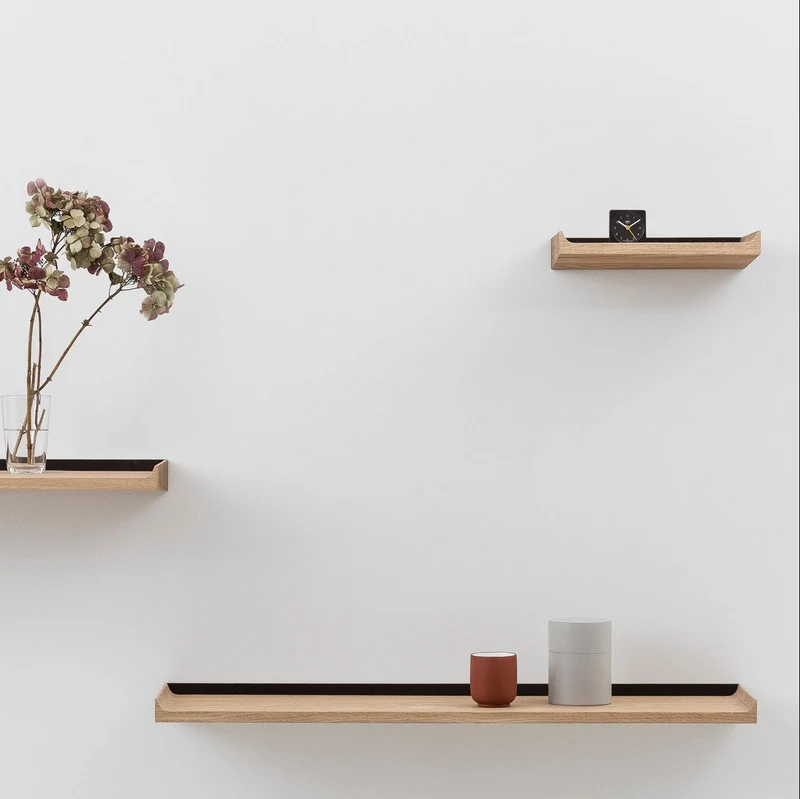 Etagère murale | Chêne massif | 30 cm