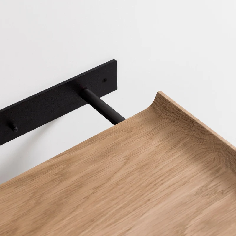 Etagère murale | Chêne massif | 30 cm