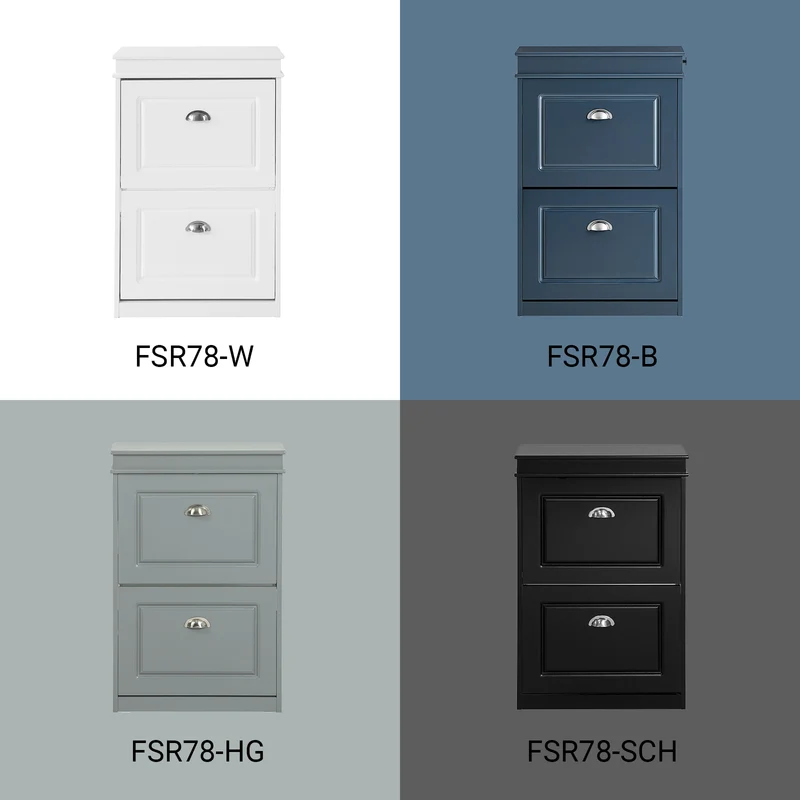 SoBuy FSR78-W Meuble à Chaussures Compact 54 cm – Étagères Réglables et Tiroir – Bois FSC – Blanc