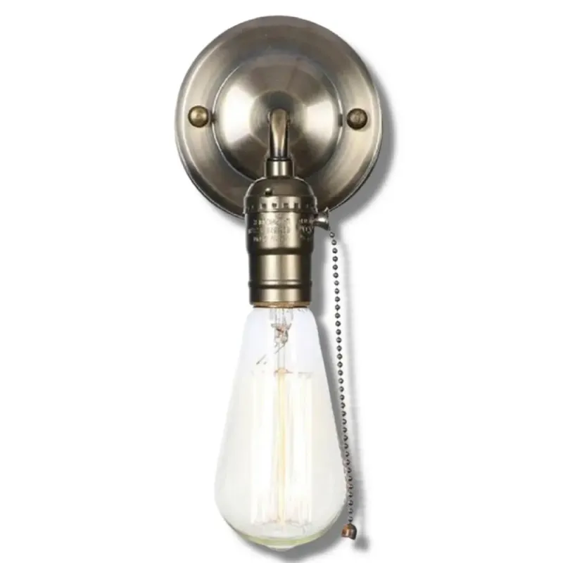Applique Murale Industrielle Ampoule