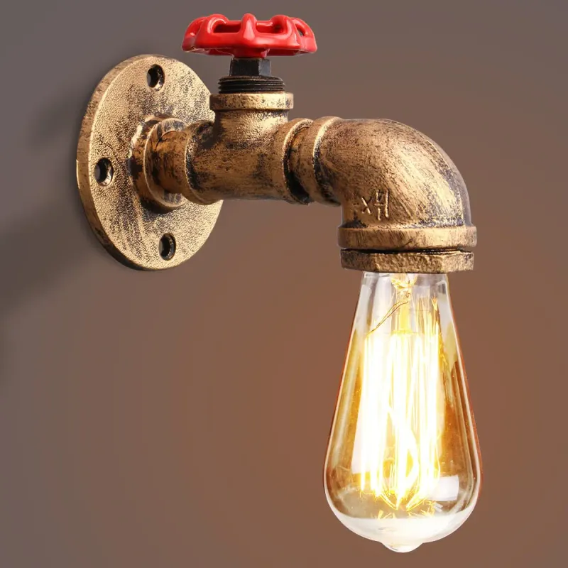 Applique Murale Industrielle Robinet