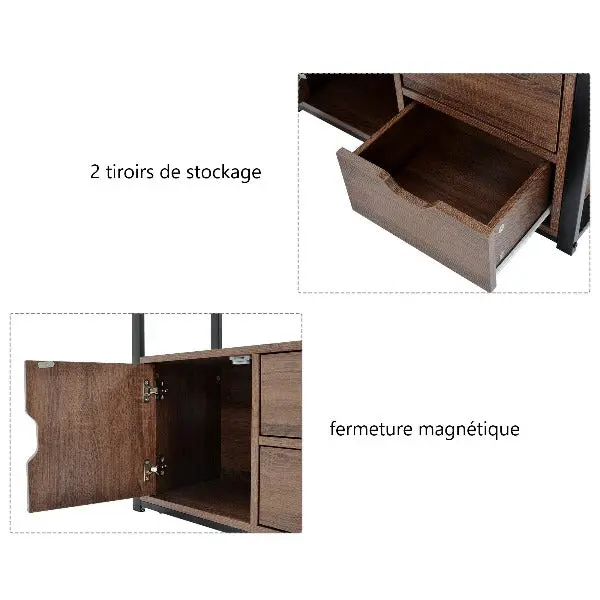 Étagère Industrielle Armoire De Salle De Bain
