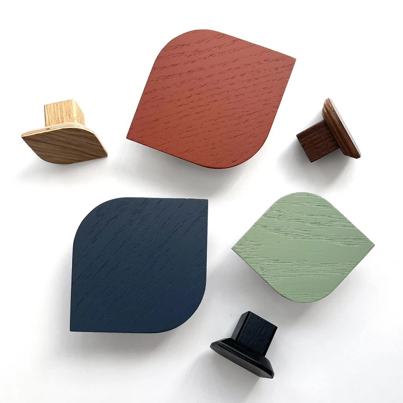 Cielo Set of Three Wall Hook · Small Black