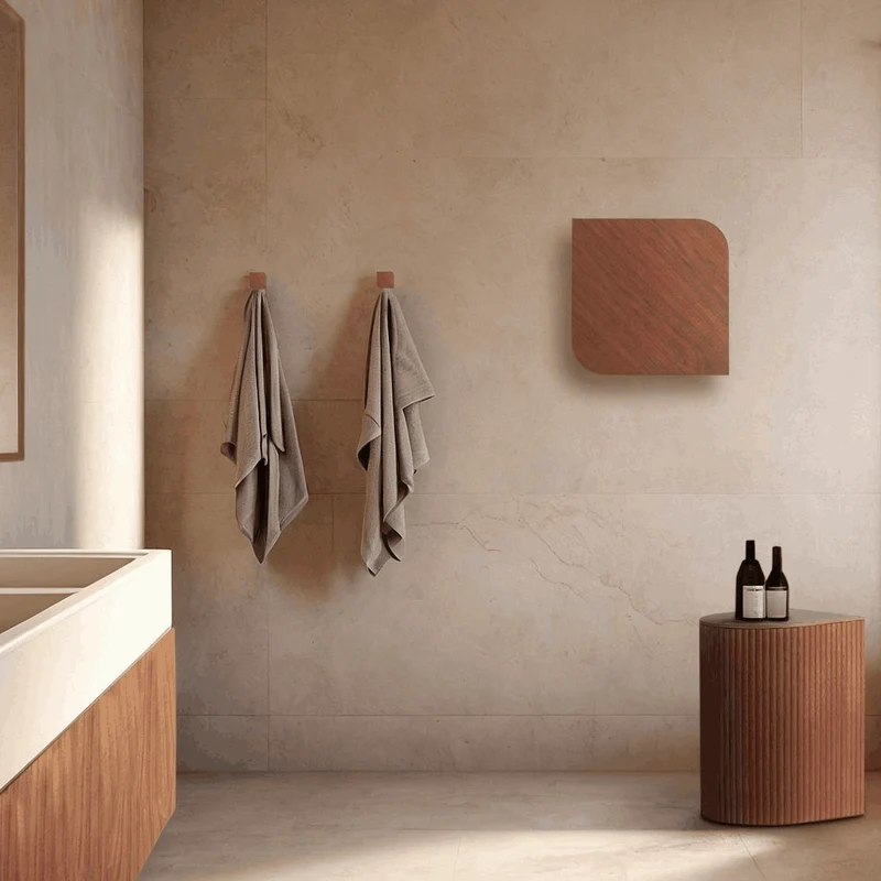Cielo Set of Three Wall Hook · Small Black