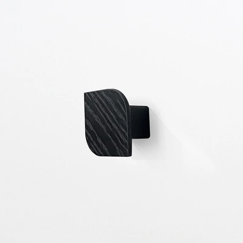 Cielo Set of Two Wall Hook · Small Black