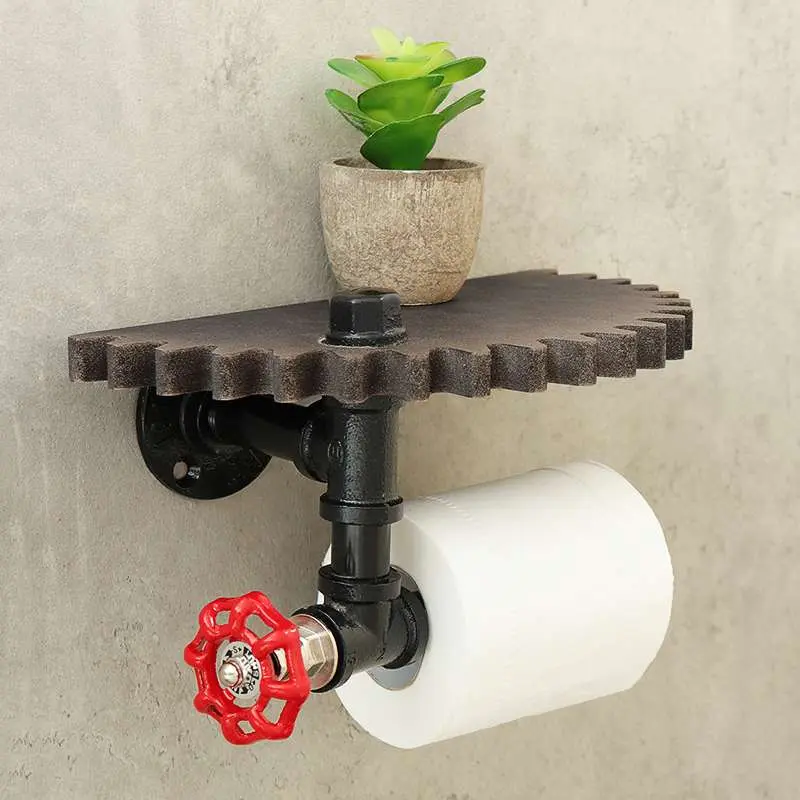 Étagère Murale Industrielle WC