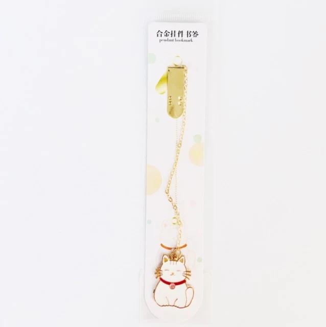 Marque-page chat japonais