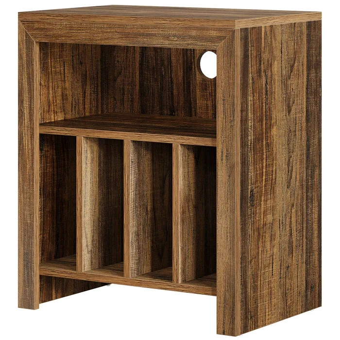 Tribesigns Support pour tourne-disque, Meuble de rangement pour disques vinyles