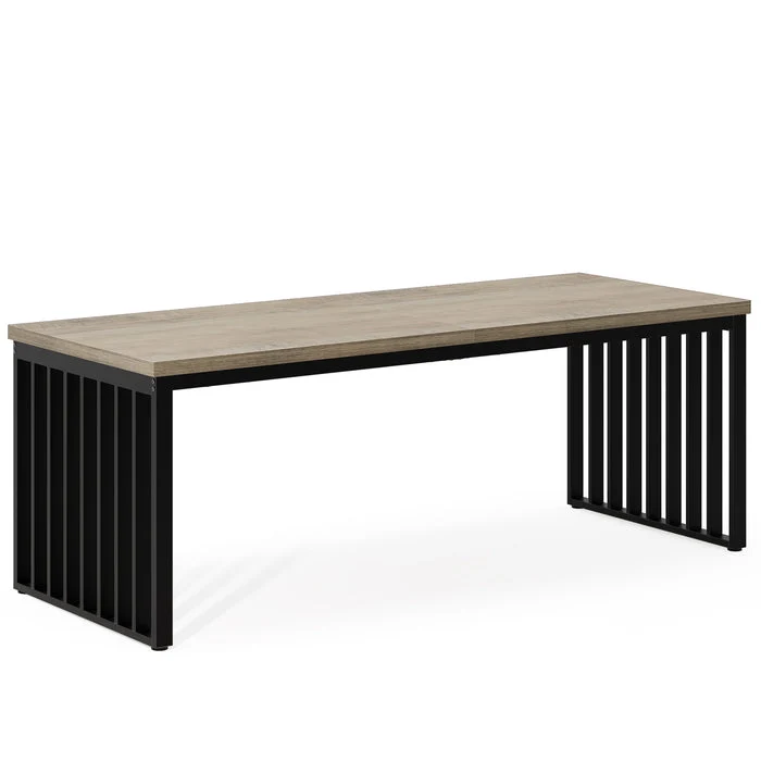 Tribesigns Bureau 180 cm, Bureau d'ordinateur Table de conférence