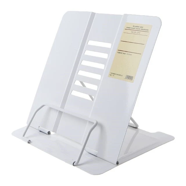 Support de livre vintage blanc