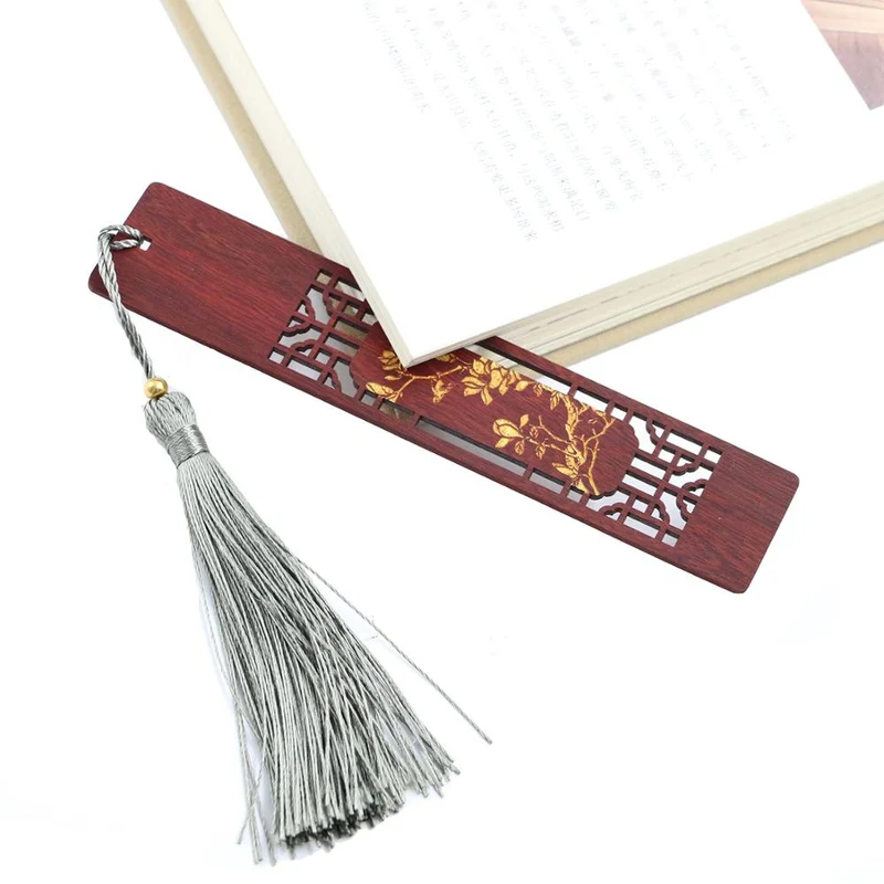 Marque page chinois en bois