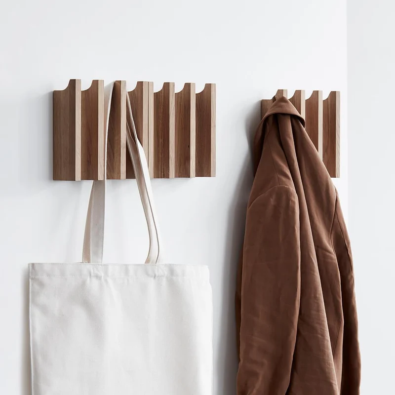 Patère en bois