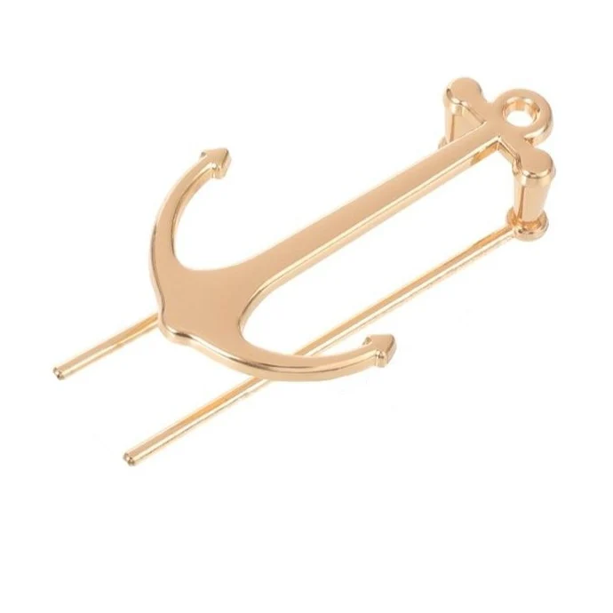 Porte page ancre rose