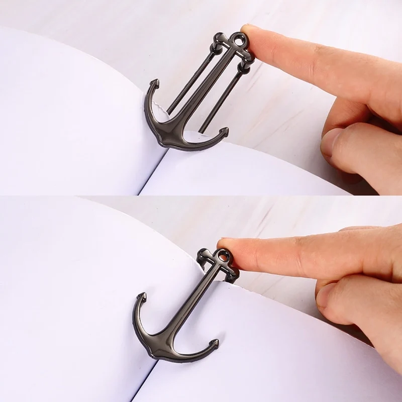 Porte page ancre noire