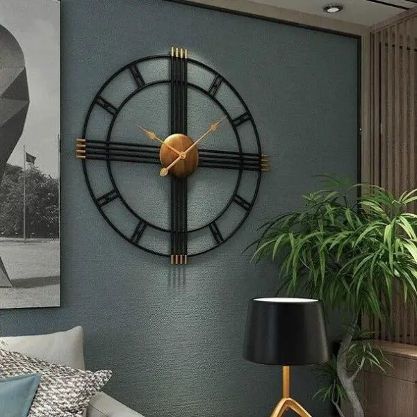 Horloge Industrielle Grand Format