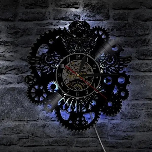 Horloge Industrielle LED