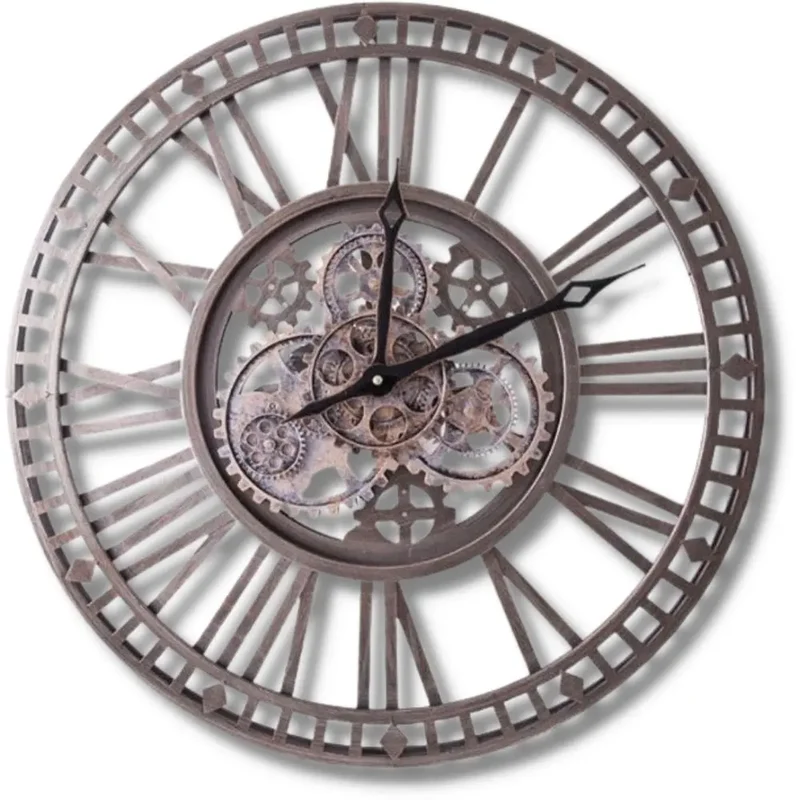 Horloge Industrielle Métal