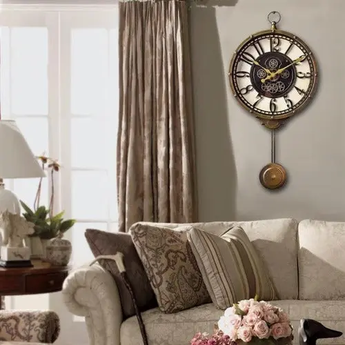 Horloge Industrielle Pendule