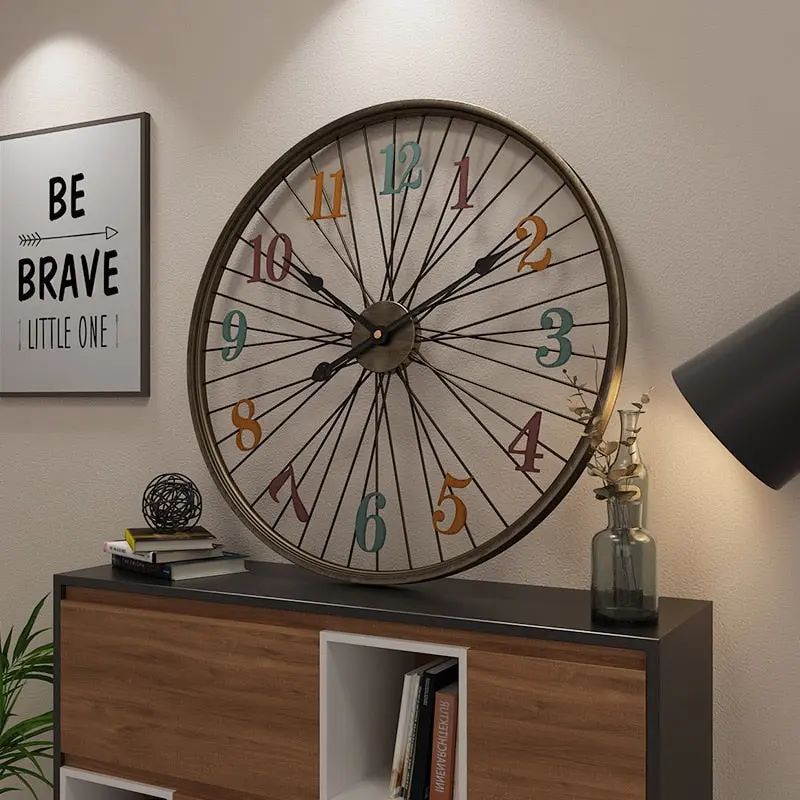 Horloge Industrielle Rayons