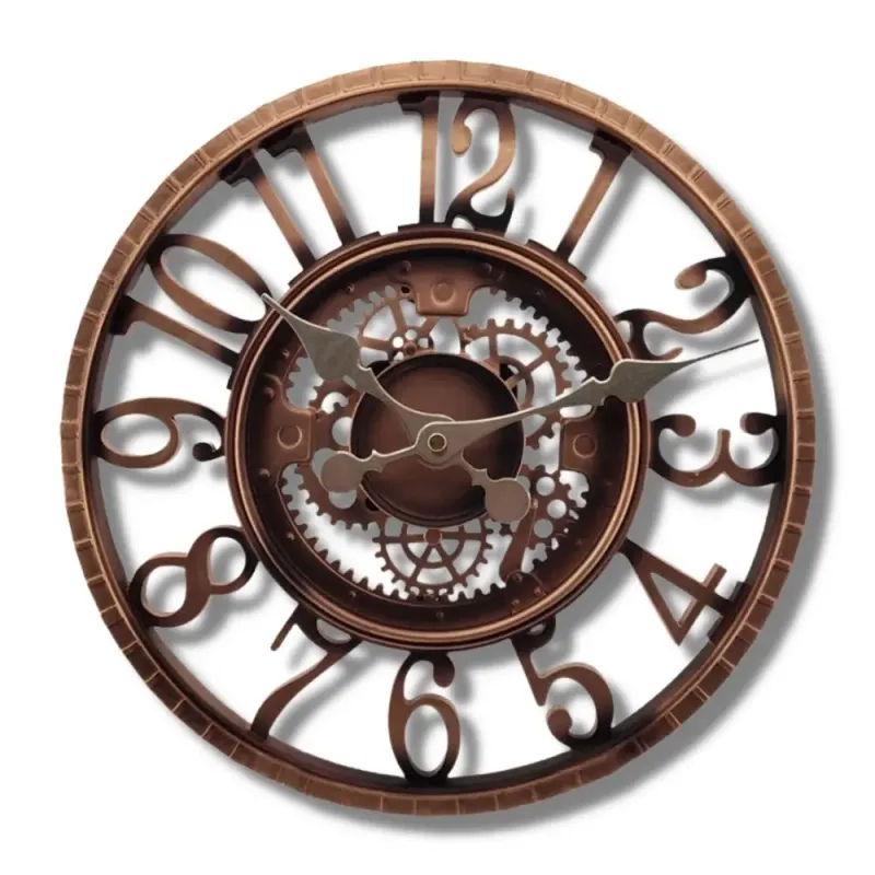 Horloge Industrielle Rétro