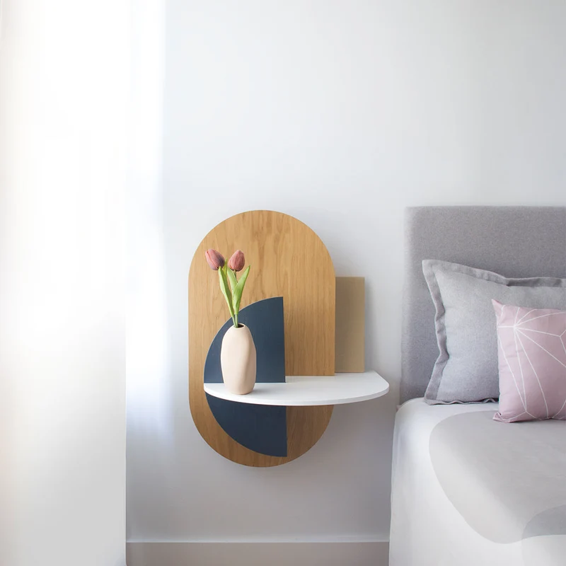 Alba Nightstand or Shelf Front Panel Add On · Blue