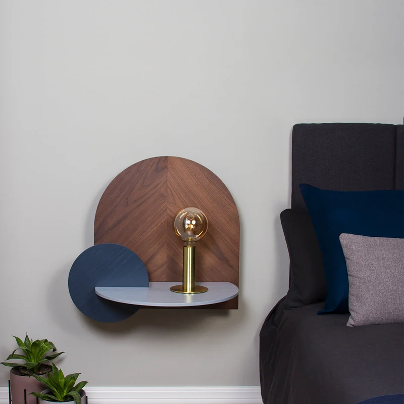 Alba Nightstand or Shelf Front Panel Add On · Blue