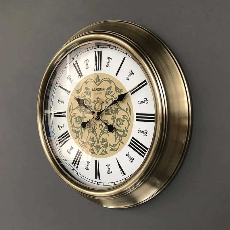 Horloge Industrielle Silencieuse