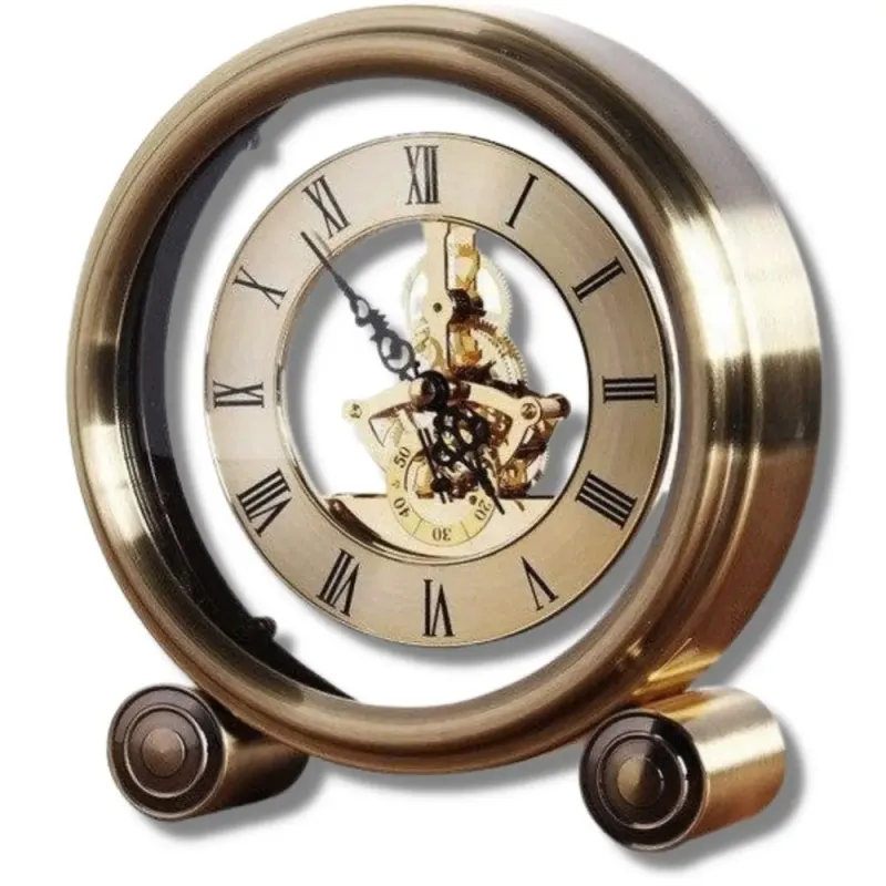 Horloge Industrielle Sur Pieds