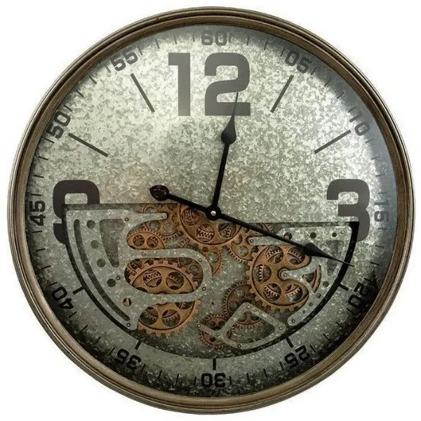 Horloge Murale Industrielle Géante 60 cm