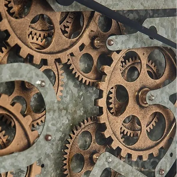 Horloge Murale Industrielle Géante 60 cm