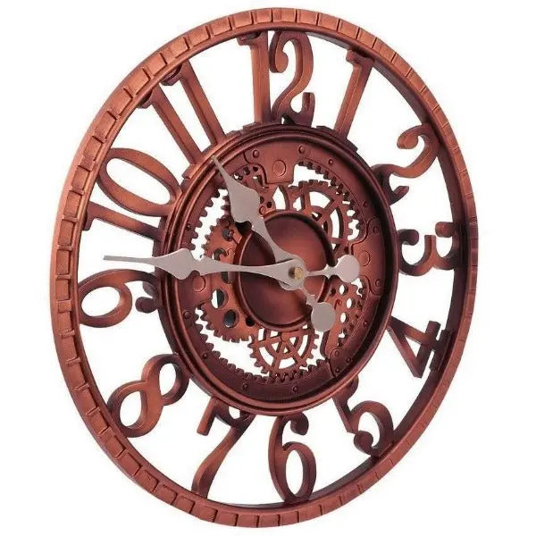 Horloge Murale Industrielle Steampunk