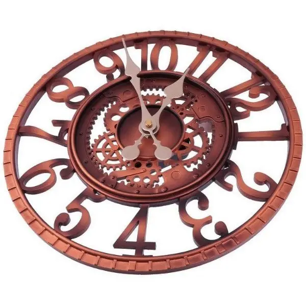 Horloge Murale Industrielle Steampunk