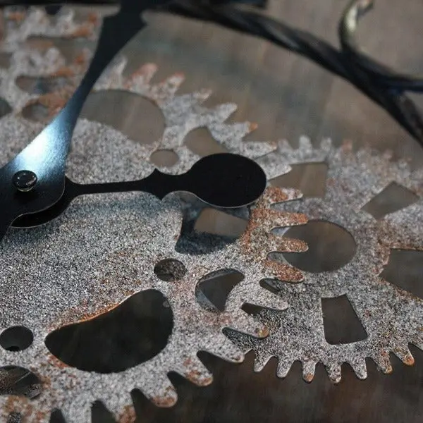 Horloge Type Industriel