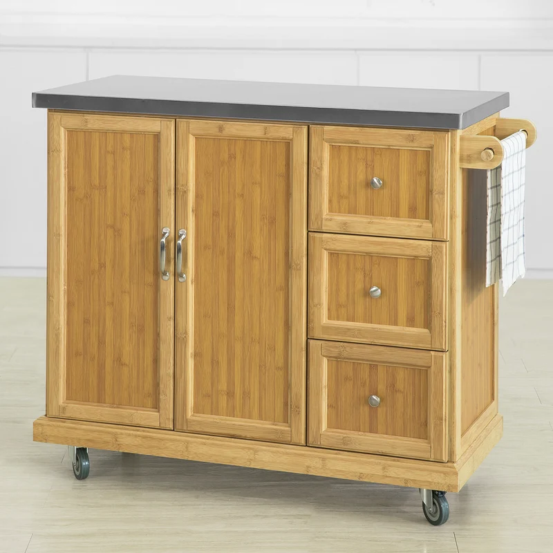 SoBuy FKW81-N Desserte à roulettes Desserte de Cuisine Meuble de Rangement Cuisine