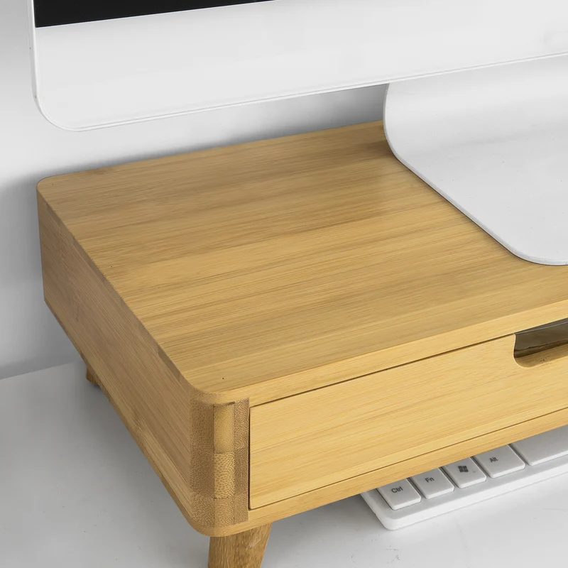 SoBuy BBF06-N Support de Moniteur Écran Ergonomique Support pour Écran d'ordinateur