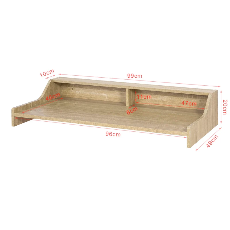 SoBuy FWT47-N Table murale Table de cuisine Bureau informatique