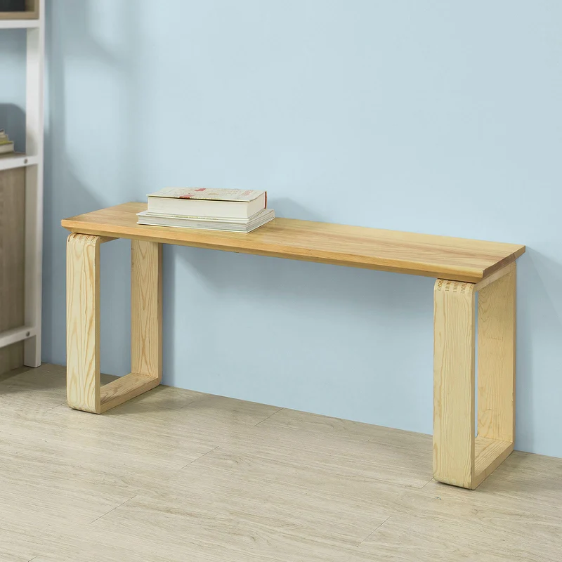SoBuy FSR53-N Banc Banquette en Bois Massif de Haute Qualité