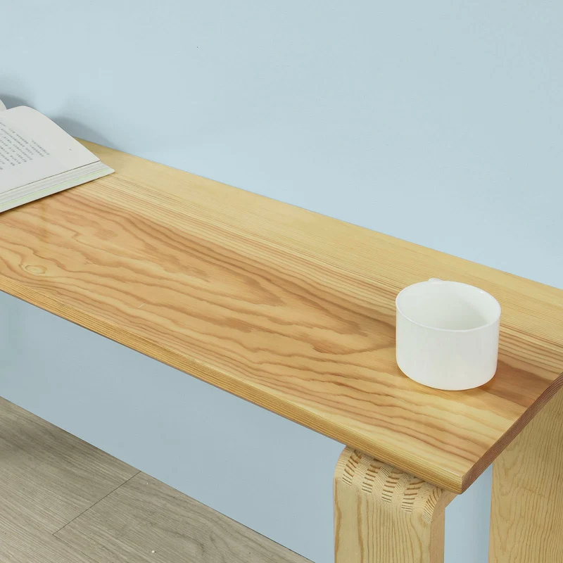 SoBuy FSR53-N Banc Banquette en Bois Massif de Haute Qualité