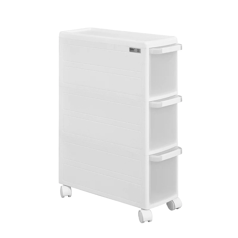 sebuyfr.comG41-K-W Chariot de stockage,Étagère Armoire de cuisine salle de bain