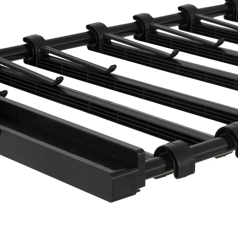 SoBuy FRG38 Télescopique Garde-Robe , Portant de vêtement penderie largeur, hauteur variables