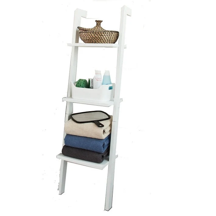 sebuyfr.comG32-W Étagère murale style échelle pour salon salle de bain Meuble de rangement