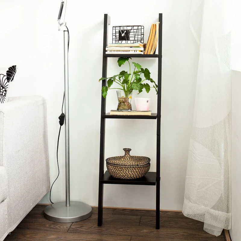 sebuyfr.comG32-SCH Étagère murale style échelle Salle de bain, Étagère échelle déco