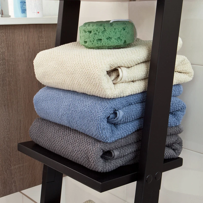 sebuyfr.comG32-SCH Étagère murale style échelle Salle de bain, Étagère échelle déco