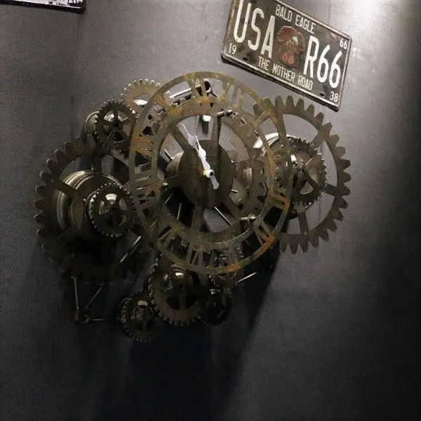 Horloge De Déco Industrielle