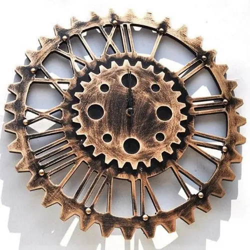 Horloge Effet Industriel