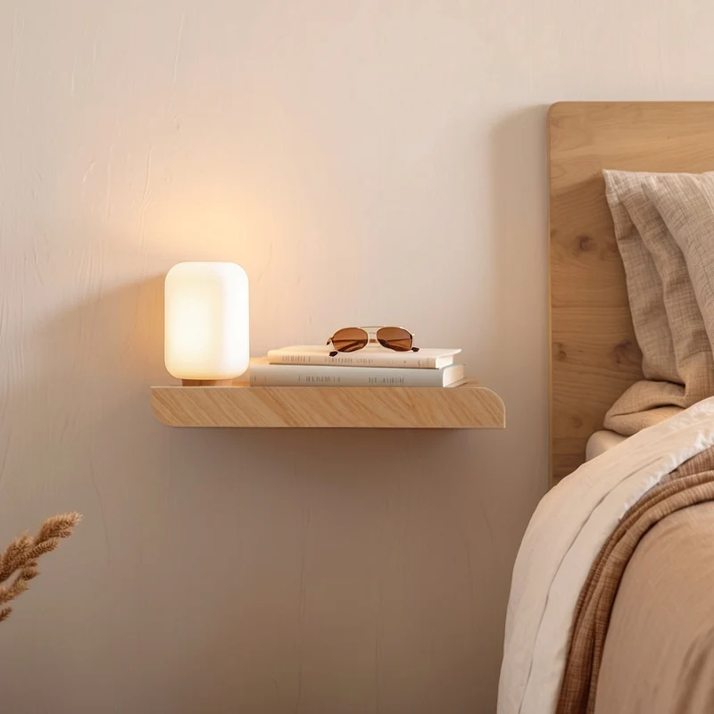 Cielo Wall Shelf · Large Oak