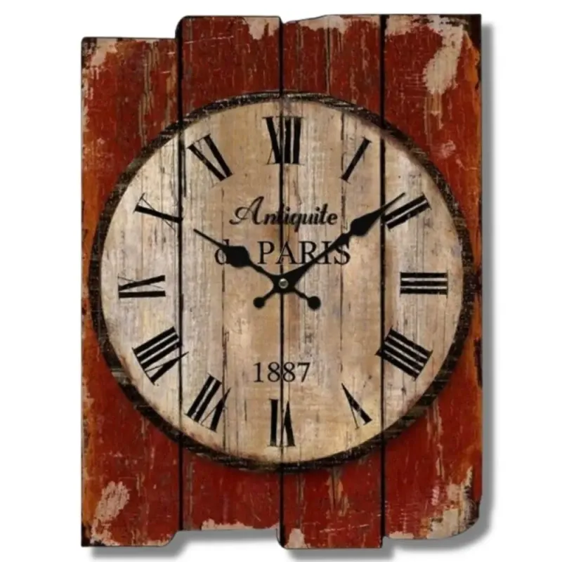 Horloge Industrielle Antiquité Paris