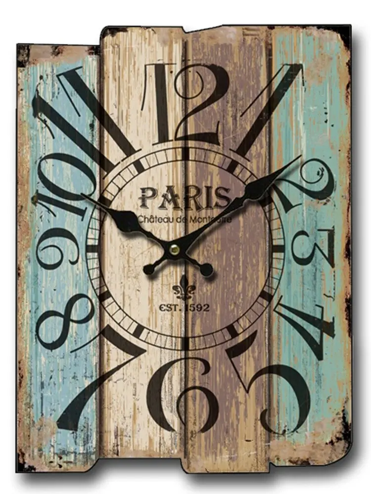 Horloge Industrielle Antiquité Paris